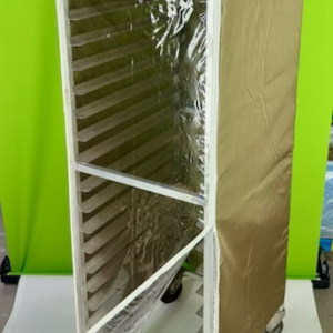 COMMERCIAL DURABLE BAKERY RACK COVER <br>SIZE: 61" x 23" x 28"<br>20-TIER<br>Made in USA